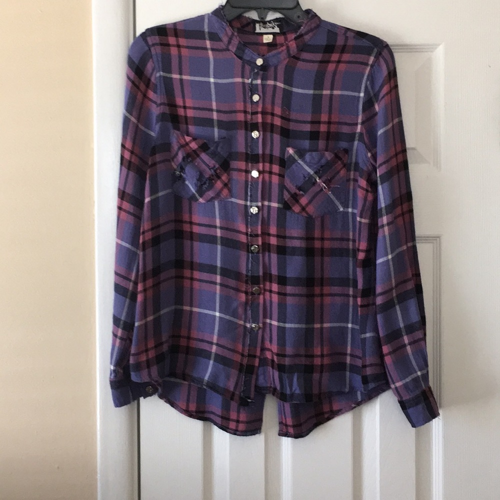 Beatnik garb Plaid Flannel Shirt
